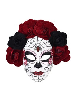 Rosa Day of the Dead Face Mask
