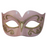Masquerade Eye Mask Pink/Gold