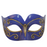 Masquerade Eye Mask Blue/Gold