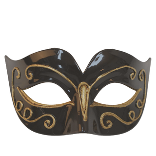 Masquerade Eye Mask Black/Gold