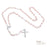 Rosary Beads Delicate Pink Pearl