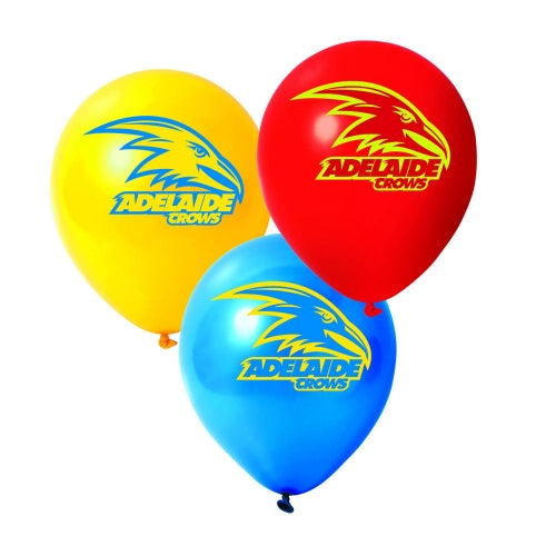 Adelaide Crows 30cm Latex Balloon Uninflated Each