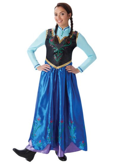 Anna Deluxe Adult Costume 8-10
