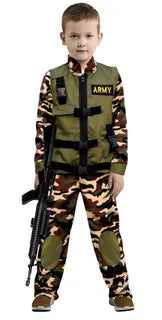 Kids Soldier Costume