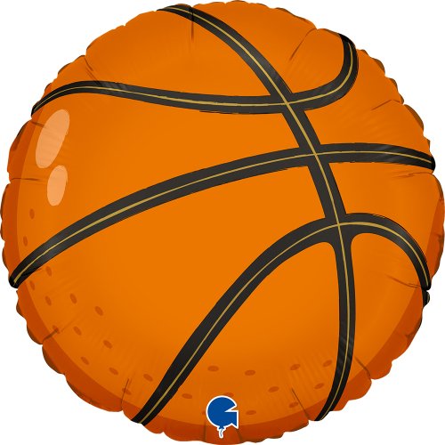 Basketball Foil Balloon 18''