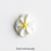 Apple Blossom Sugar Flowers – White Each