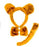 Light Brown Bear Animal Set- 3 Piece Set