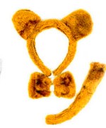 Light Brown Bear Animal Set- 3 Piece Set