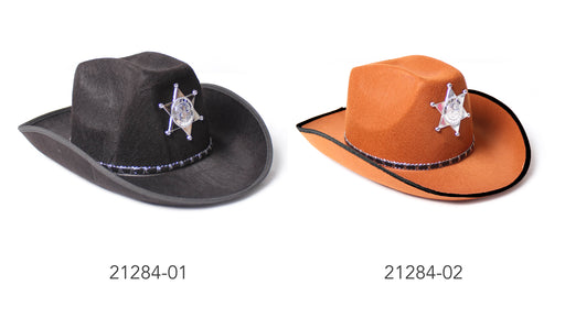 Sheriff Hat Black