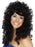 Boogie Babe Wig, Black, Long, Curly