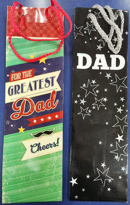 Father's Day Assorted Bottle Bags
