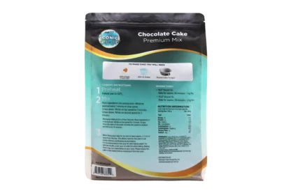 1kg Chocolate Cake Premium Mix Iconic Cake Art