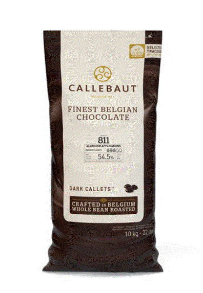 Callebaut 811 Dark Bittersweet Callets 54.5% 10kg
