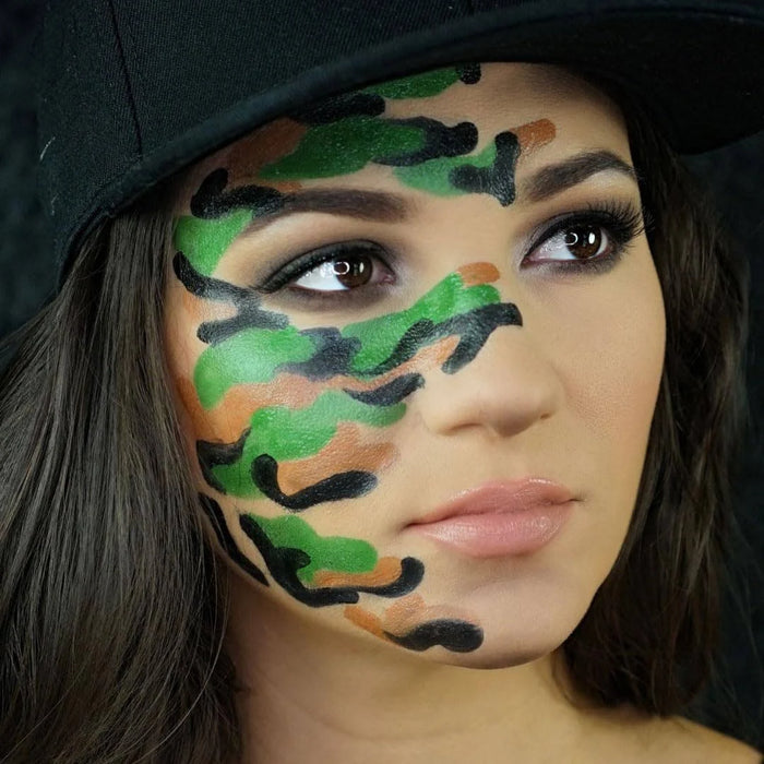 Mehron Camouflage Tri Colour Makeup Palette