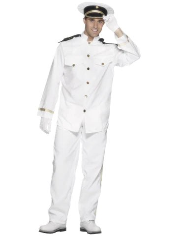 Navy Captain Costume Large