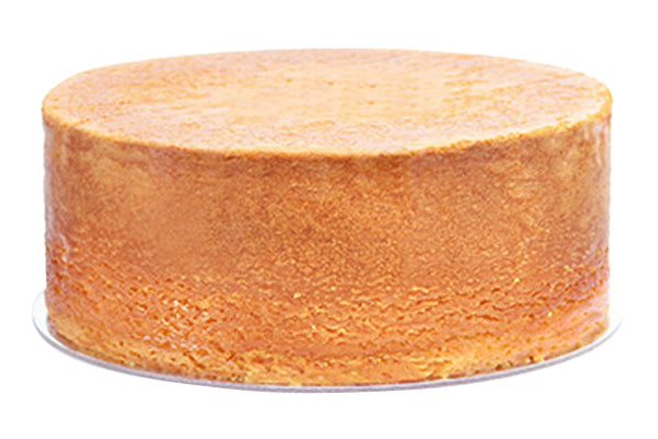 Frozen Round Caramel Mud Cake -3 Inch High - 3 Sizes