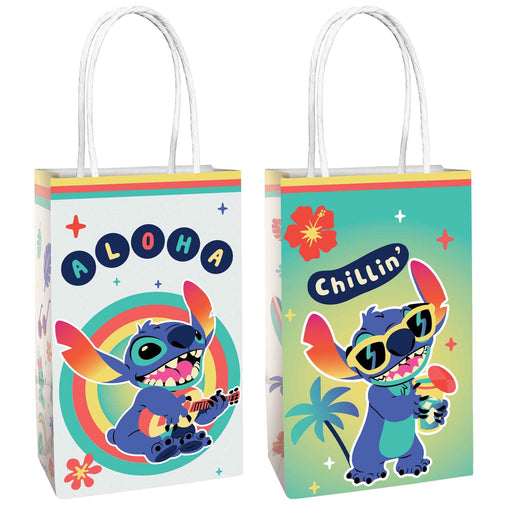 Stitch Paper Loot Bags Pk 8