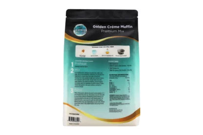 1kg Golden Creme Cake Muffin Premium Mix Iconic Cake Art