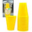 Plastic Cups 20 Pack - Yellow