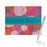 40th Birthday Pink and Orange Guest Book