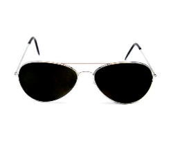 Aviator Glasses Silver Mirror