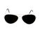 Aviator Glasses Silver Mirror
