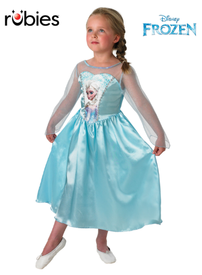 Children's Elsa Frozen Classic Costume 4-6 Years