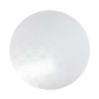 Cake Board White 9 Inch Round Masonite 6mm Thick