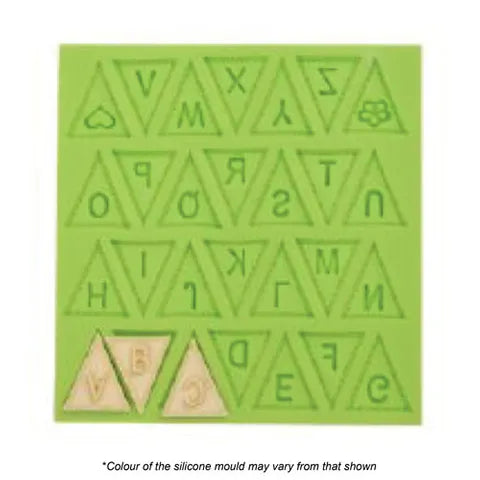 Bunting Letter Silicone Mould