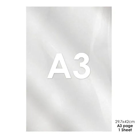 ACETATE SHEET | A3 SIZE (42CM x 29.5CM) Each
