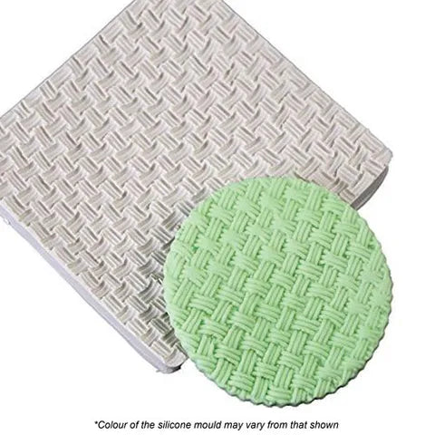 Basket Weave Silicone Mould