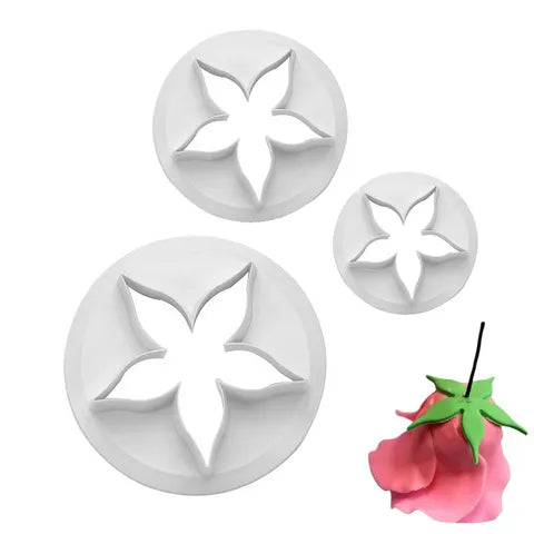 Petal Calyx Cutter 3 Piece Set Small