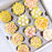 Cupcake decorating inspiration showing assorted floral buttercream designs