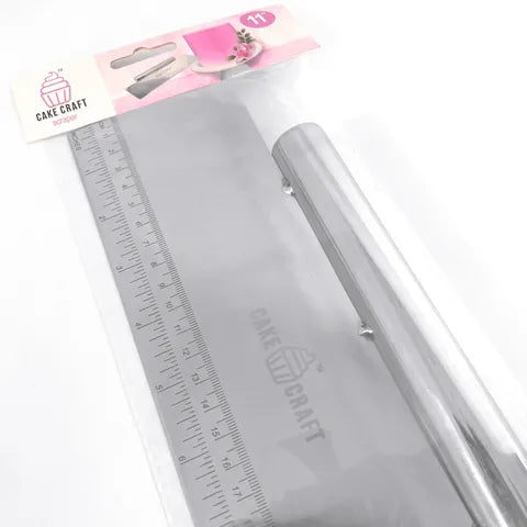 Cake Craft Scraper With Handle 11 Inch/28cm