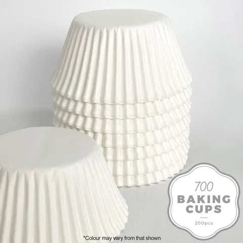 Cake Craft 700 Baking Cup White 200 Pack