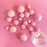 Baby Pink Ball Toppers 20 Pcs