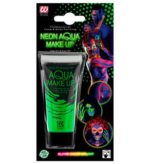 Neon Green Aqua Makeup Tube - 30ml