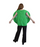 Green Adult Chocolate Coloured Costume - One Size