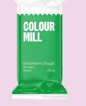 Colour Mill Decorators Dough ( Fondant ) 250g Green