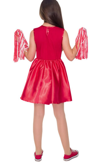 Wildcat Cheerleader Kids Costume - 5-6 Years