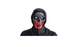 Black And Blood Red Skull Hooded Mask