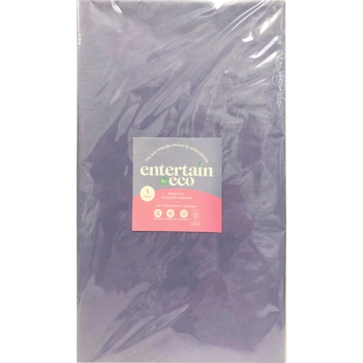 Eco Tablecover Purple Paper Rectangle 137cmx274cm