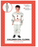 Children's evil clown costume with pale grey top and pants and red details, packaging marked 10–12 years, height 130–150 cm