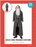 Adult Grey Wizard Costume - full length grey hooded robe one size