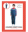 Children's Creepy Child jumpsuit with colourful striped sleeves and blue overall-style design, packaging marked 10–12 years