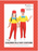 Children Silly Boy Costume 6-9 Years - yellow jumpsuit with red pants, blue bow tie and red hat