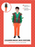 Children Magic Jack Costume 6-9 Years - green top with brown ivy vest, orange pants and rope belt