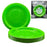 Plastic Dinner Plate 20 Pack - Lime Green