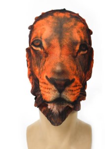 Lion Printed Face Mask