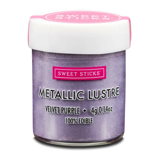 Metallic Lustre Velvet Purple